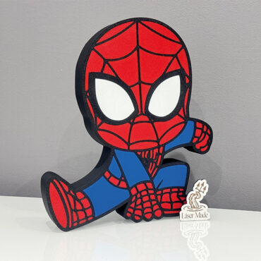 Lámpara 3D Baby Spiderman