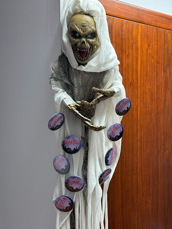 Chapa Halloween 3 Chapas Esqueleto Halloween