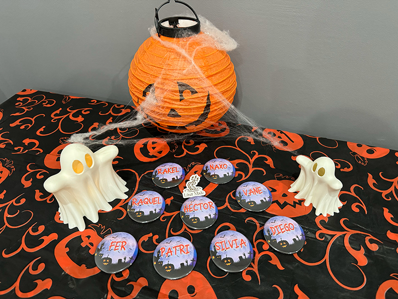 Chapa Halloween 2 Chapas Halloween