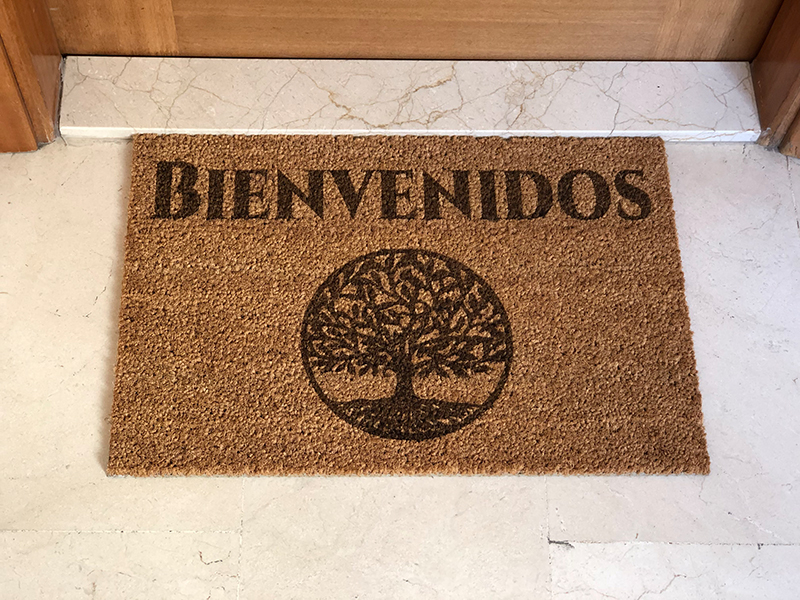 Felpudo Personalizado 6 Felpudo Árbol Vida