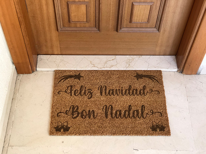 Felpudo Personalizado 2 Felpudo Navidad