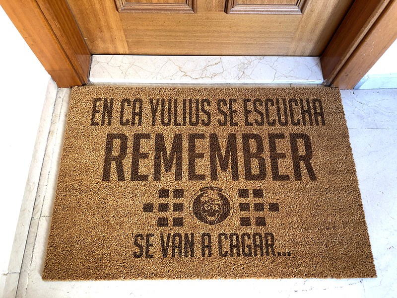 Felpudo Personalizado 13 Felpudo Remember