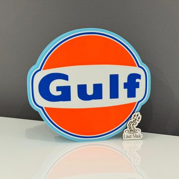Lámpara 3D Gulf Porsche