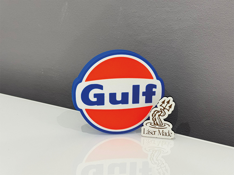 Lámpara 3D Gulf 1 Lámpara 3D Gulf