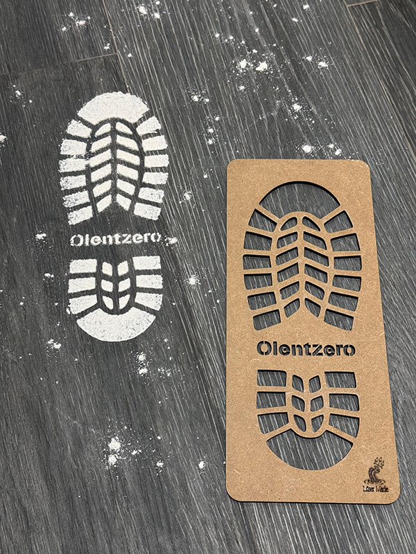 Huella Olentzero 2 Huella Olentzero Suelo