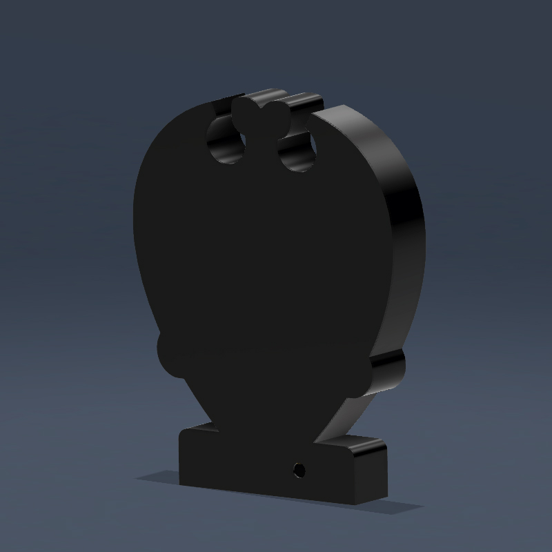 Lámpara 3D Levante UD 2 Lámpara 3D Levante UD Trasera